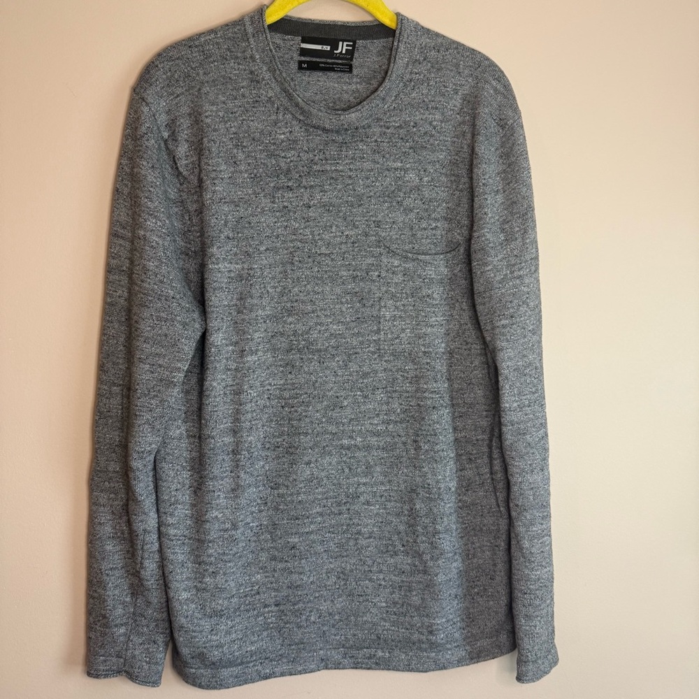 JF Gray Long Sleeve Sweater Cotton